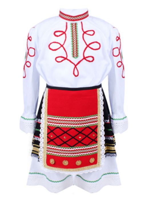 Детска народна носия от etno.bg - за бебе и момиче до 1г