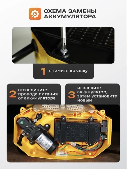Дори сепадиган аппарат Опрыскиватель аккумуляторный распылитель