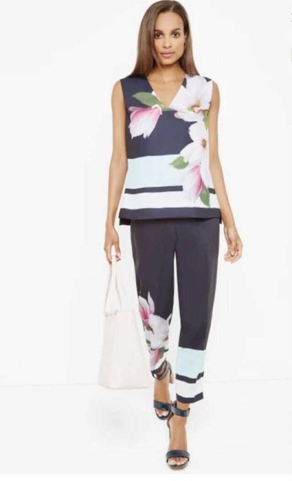 Ted Baker сет размер 0/XS панталон и топ