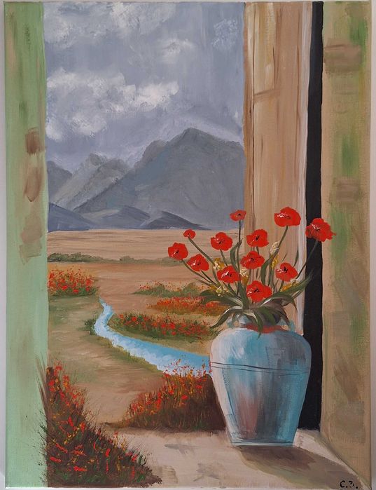 Картина маслени бои