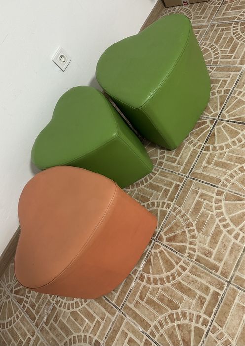 Tabureti set 3 buc