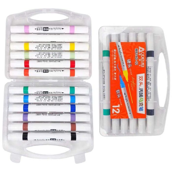 Всички модели двувърхи и едновърхи акрилни маркери