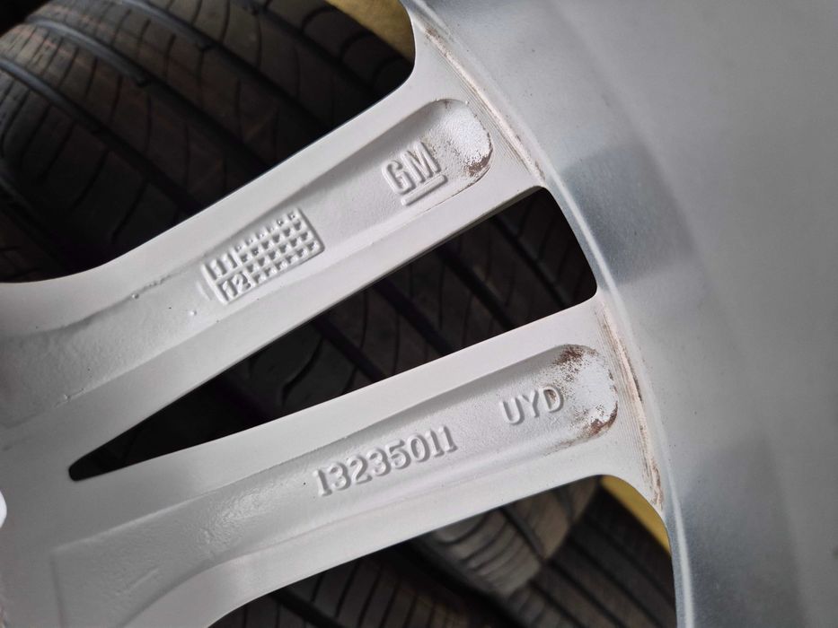 ROTI Jante + Anvelope de VARA - 245/45/18 5x120 - OEM OPEL Insignia - Stare F BUNA - Anvelope Foarte bune !