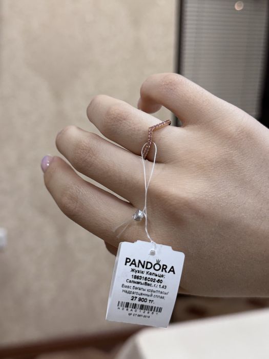 Кольцо Pandora, новая