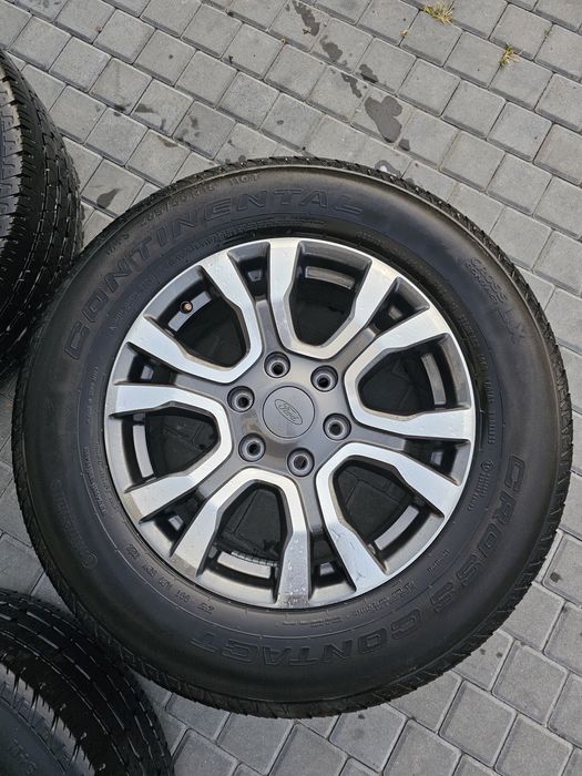 Set de 4 roti, jante ford ranger,  amarok, originale, r18, 6x139