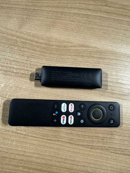 Media Player REALME 4K Smart Google TV Stick, Wi-Fi, Bluetooth, HDMI, negru