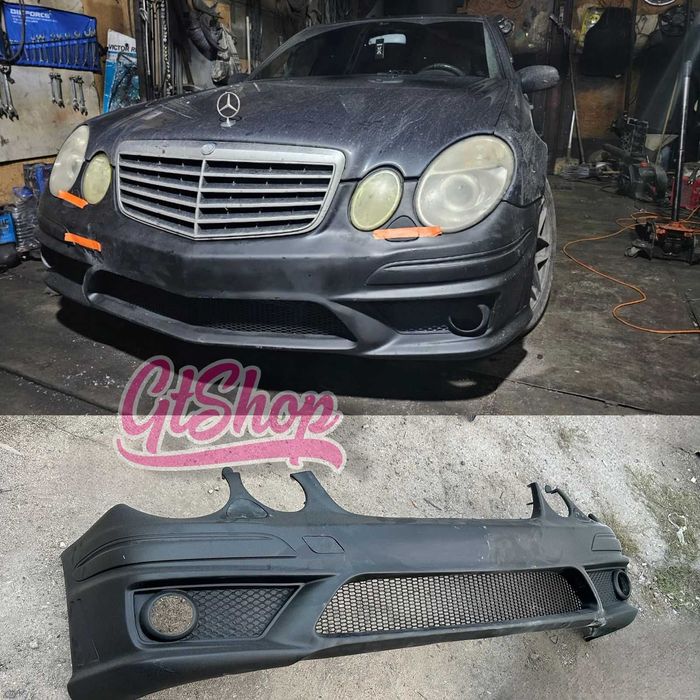 Бампер мерседес 211 пороги/mercedes w211