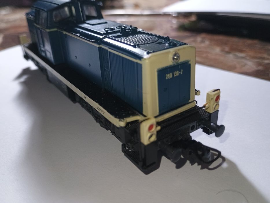 Locomotiva LDH, Roco DB BR 290, machetă trenuleț electric vagoane HO
