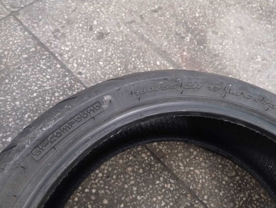set anvelope moto Pirelli Diablo Rosso II 120/70*17 180/55*17 dot 2020
