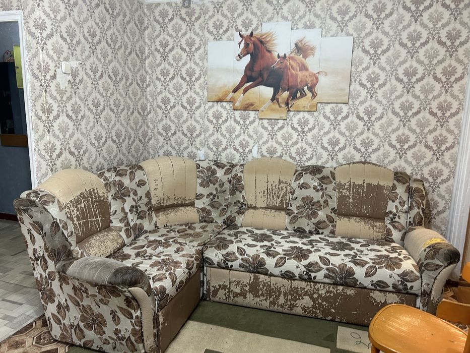 Диван+кресло+ столик