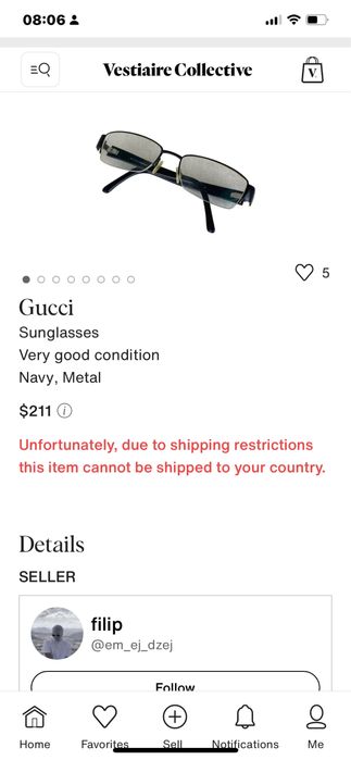 Gucci, rame ochelari