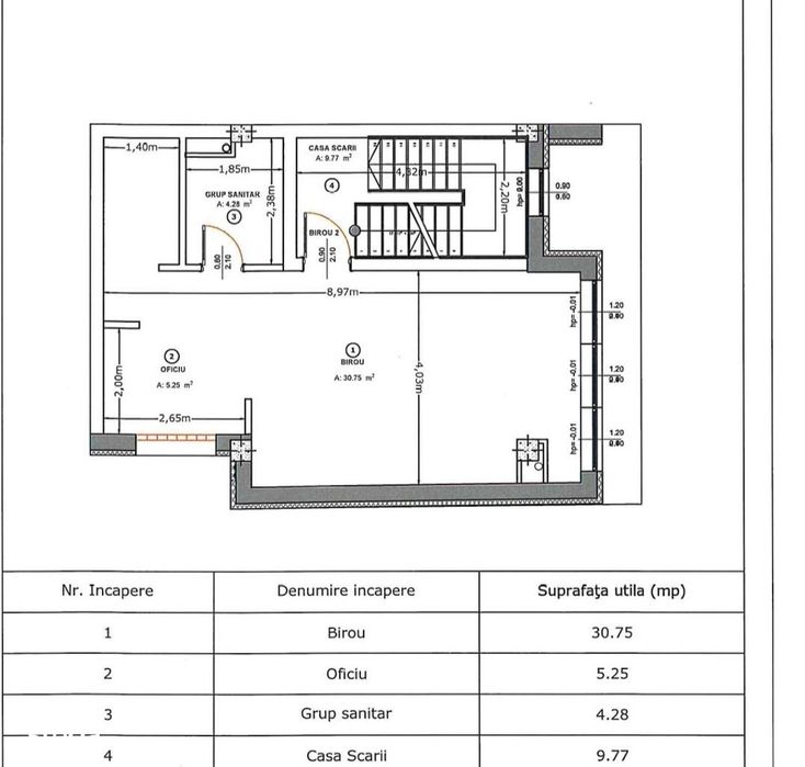 Inchiriem spațiu comercial/birou, Str. Meșteșugarilor ,Locație premium