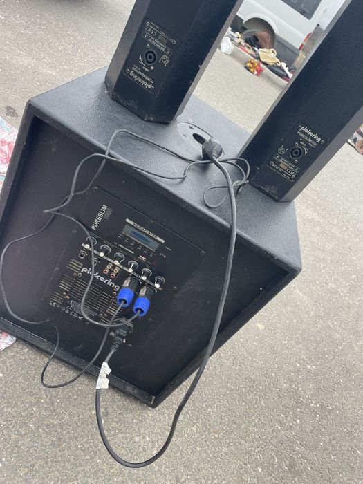 Vand subufar activ cu 2 boxe