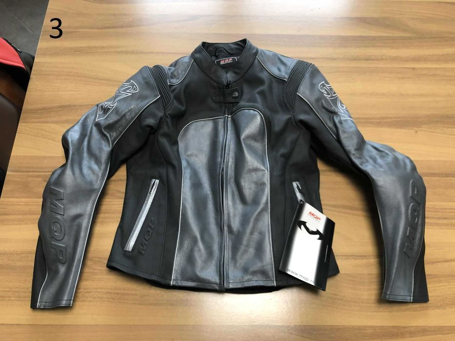 Чисто нови кожени мото якета MQP Различни модели с протектори