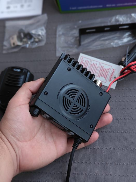 Pachet statie slim 4-15w made in franta noi + antena cu asq