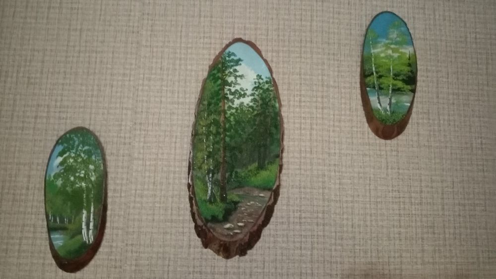 Продаю картины на дереве