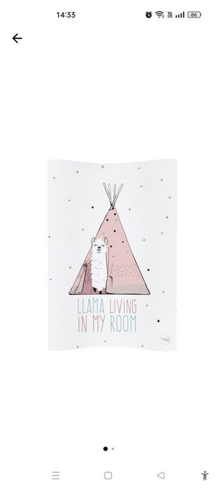 Saltea de infasat, Ceba Baby, Cosy, Moale, 50 x 70 cm, 0-12 luni, Loll