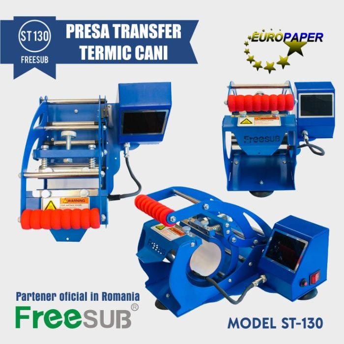 Presa termica pentru cani ST-130 - personalizare prin sublimare cani