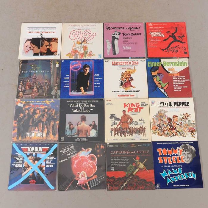 Оригинални LP с филмова музика