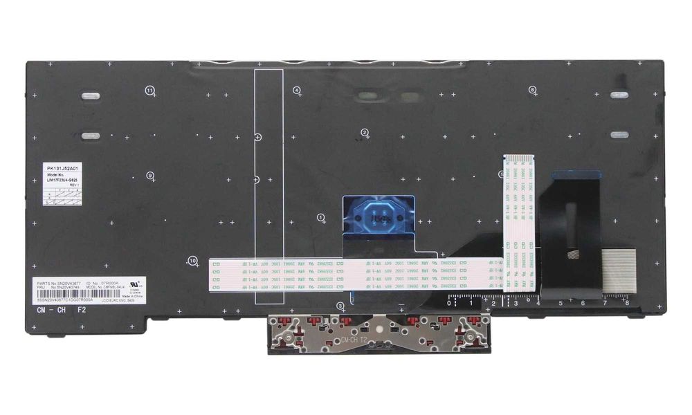 Tastiera Originale Lenovo ThinkPad T14 P14s 1a Gen Retroilluminata US, 5N20V43791 - Foto 4