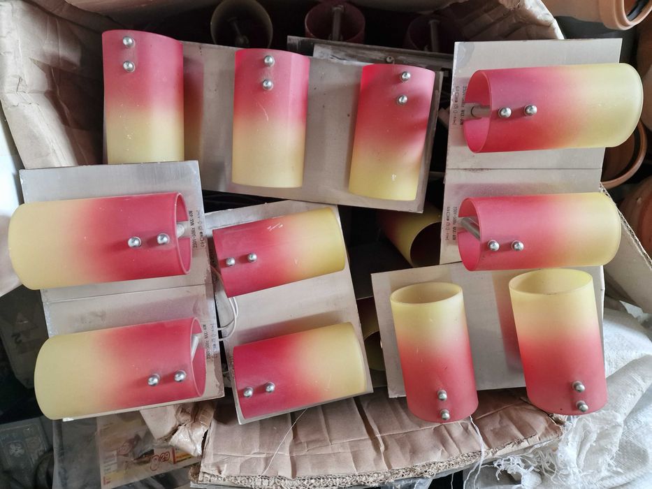 Vand aplice perete cu 2 si 3 abajoare