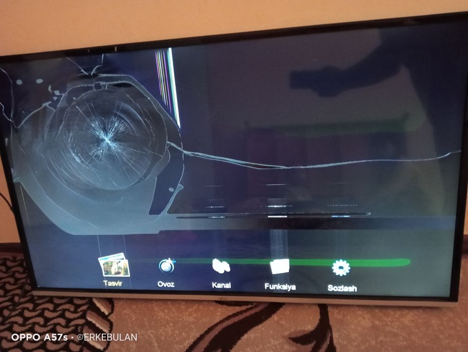 Артел телевизор сатылады экраны сынык