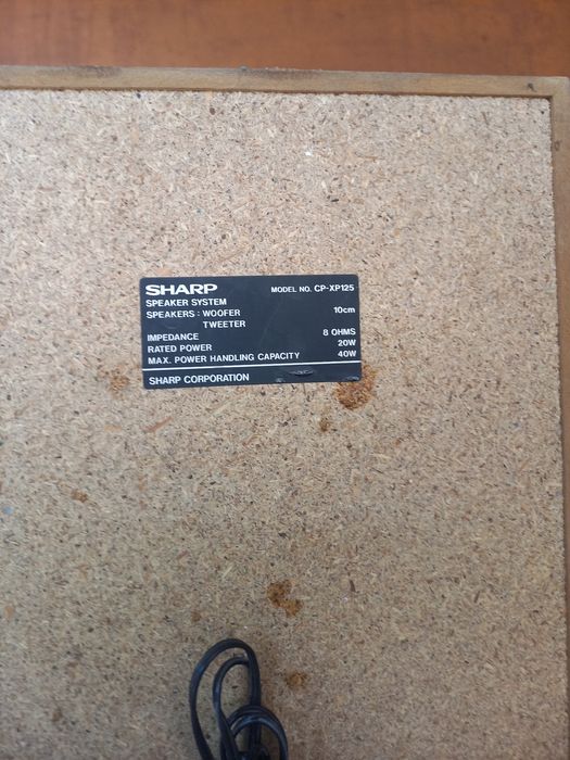 SHARP музыкальный центр