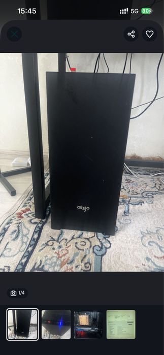Мощный ПК Xeon E5 / RX 580 8GB / 64GB RAM / SSD 1TB