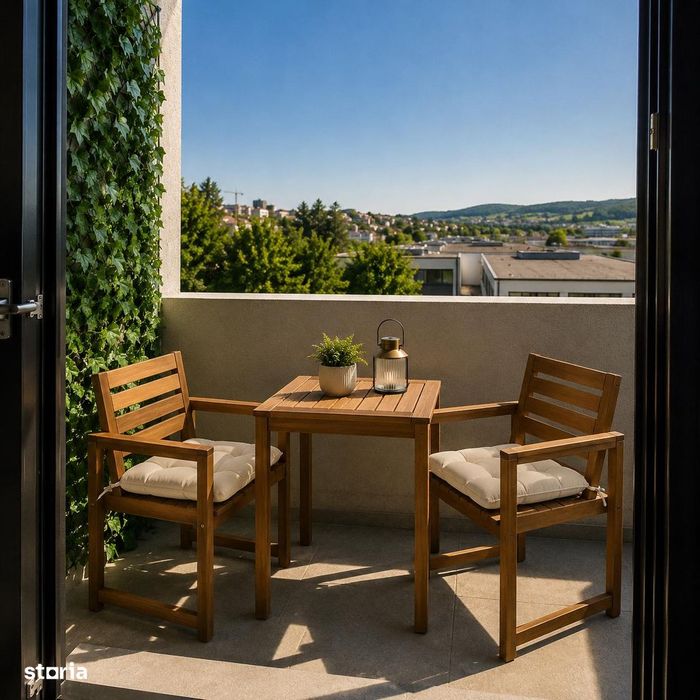 Apartament pe două niveluri mobilier la comandă  loc de parcare inclus