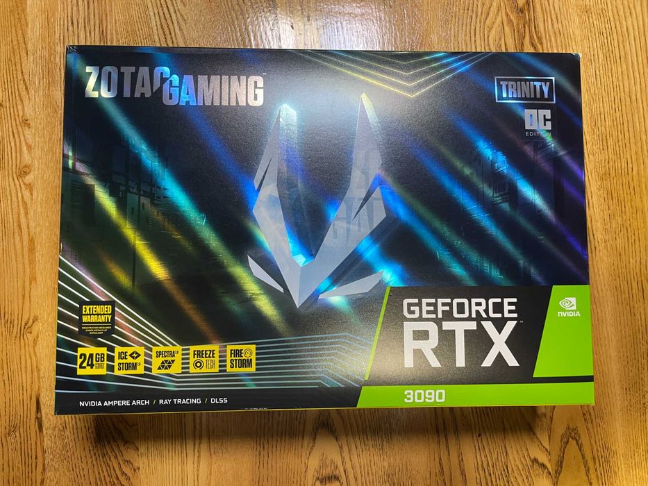 Placa Video RTX 3090 24GB ZOTAC GAMING