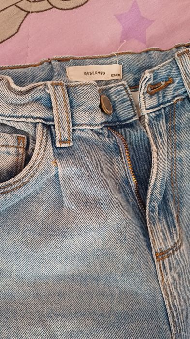 Детски дънки,неразличими от нови,р-р 128,134