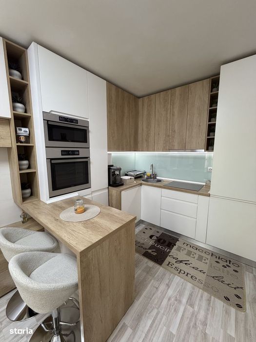 Apartament 2 camere-Mobilat modern/Cartierul Visoianu