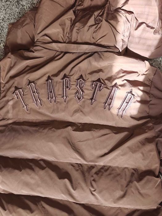 Geacă Trapstar Irongate Detachable Hood Puffer – Brown