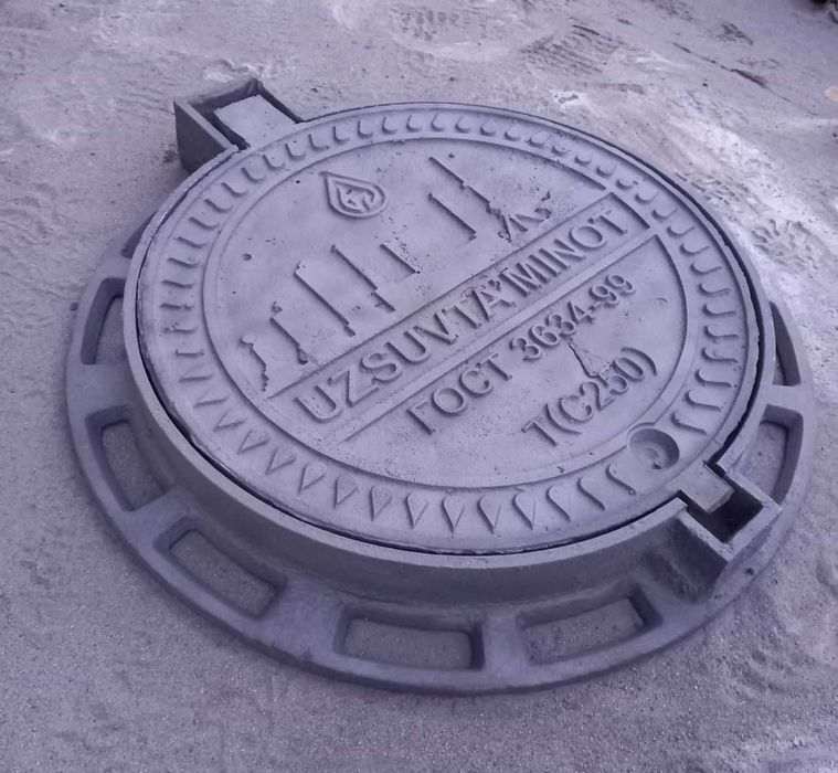 Lyuk Chugunniy Polimerniy Betonniy /Luk/ Kalodes - 35kg...125kg Арзон