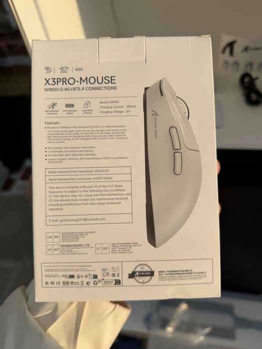 G pro dizayn ATTACK SHARK X3 pro va R11 ultra