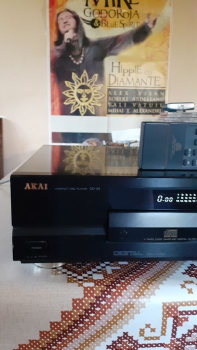 Akai CD 25 cu telecomanda sistem audio