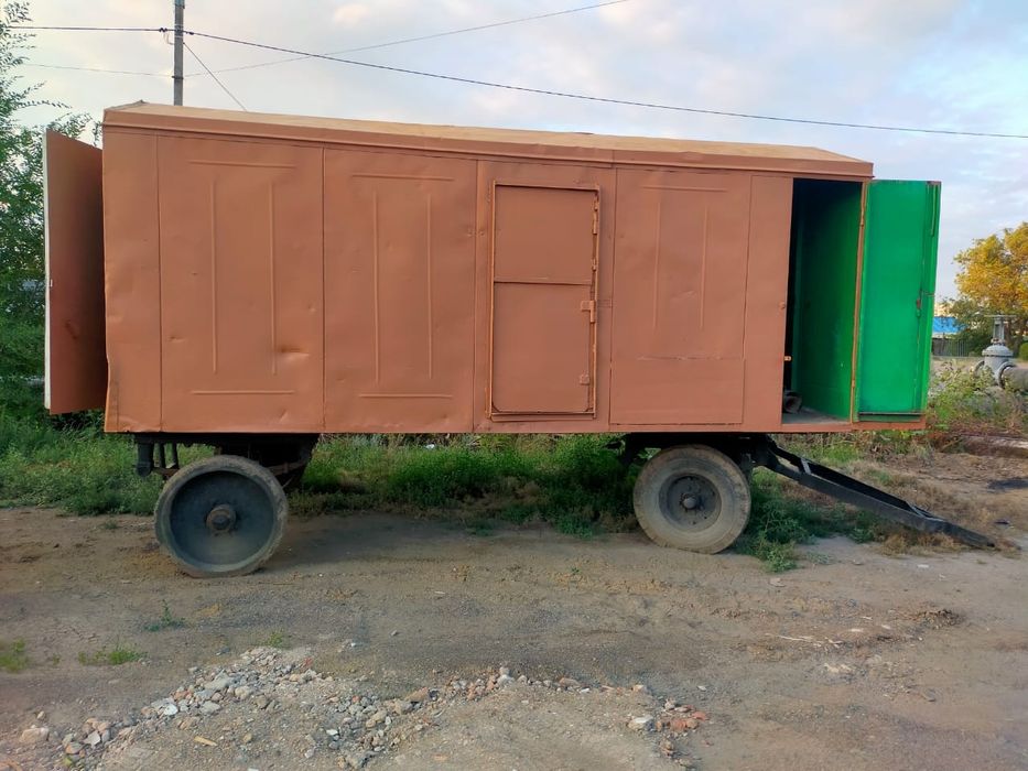 Продам вагончик передвижной колёсный