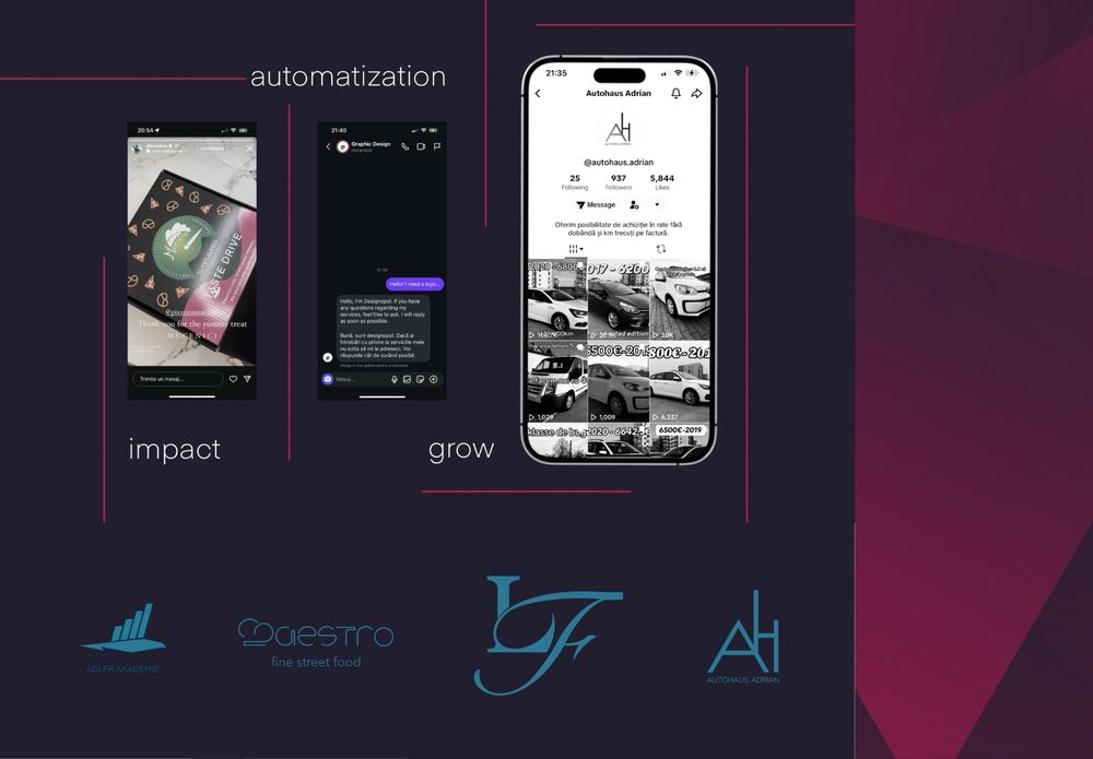 Servicii digitale complete (logo design, editare video , social media)
