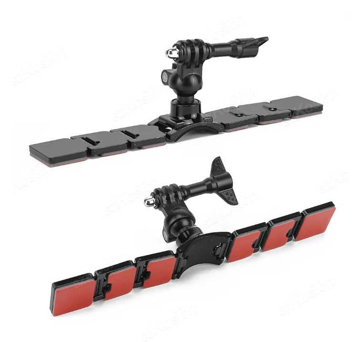 Suport fixare tip fluture a camere la casca de motocicleta, bicicleta