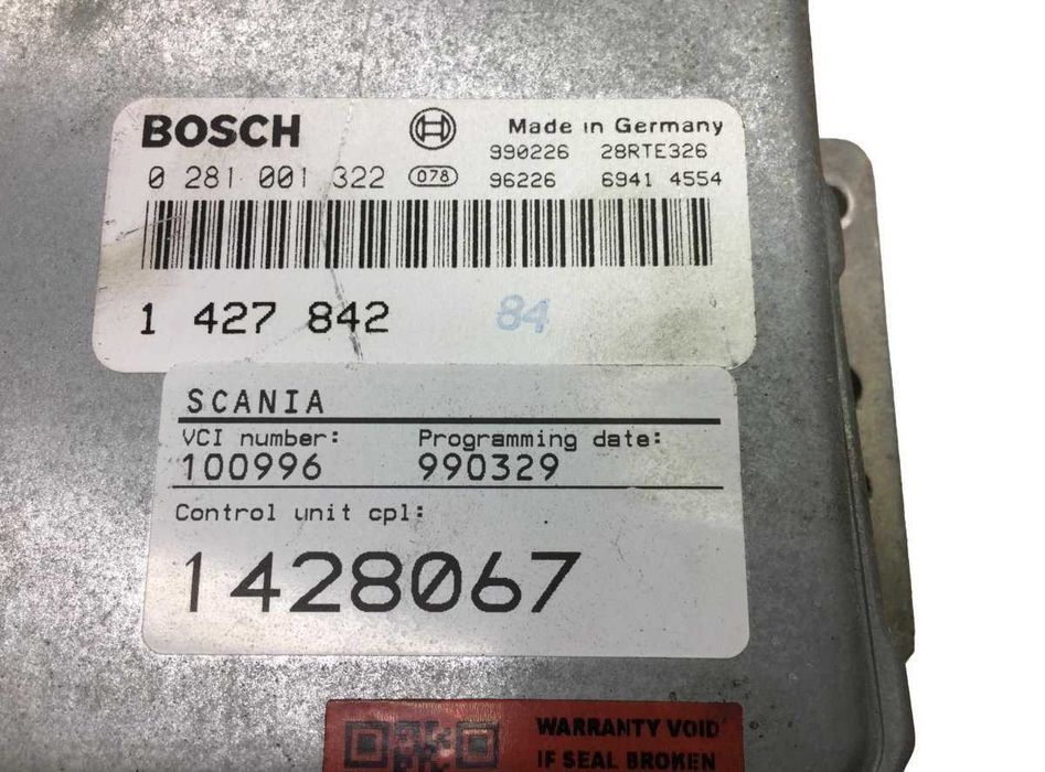 Calculator motor DC9.01 pentru camioane SCANIA 4 // (CU GARANȚIE)