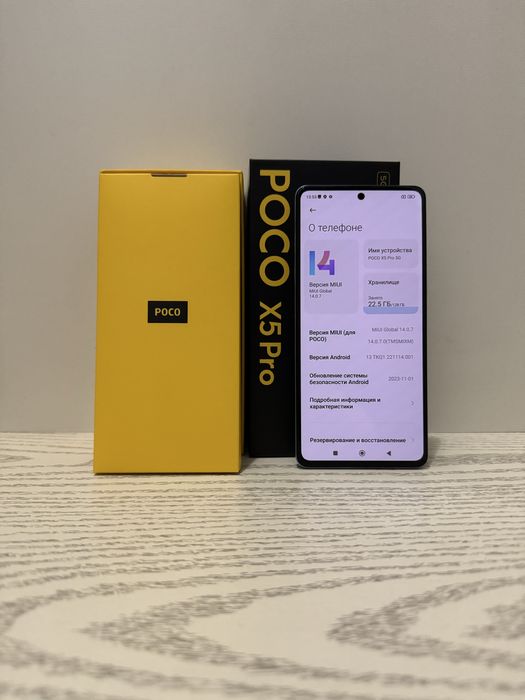 Xiaomi Poco X5 Pro 128 гб Идеал