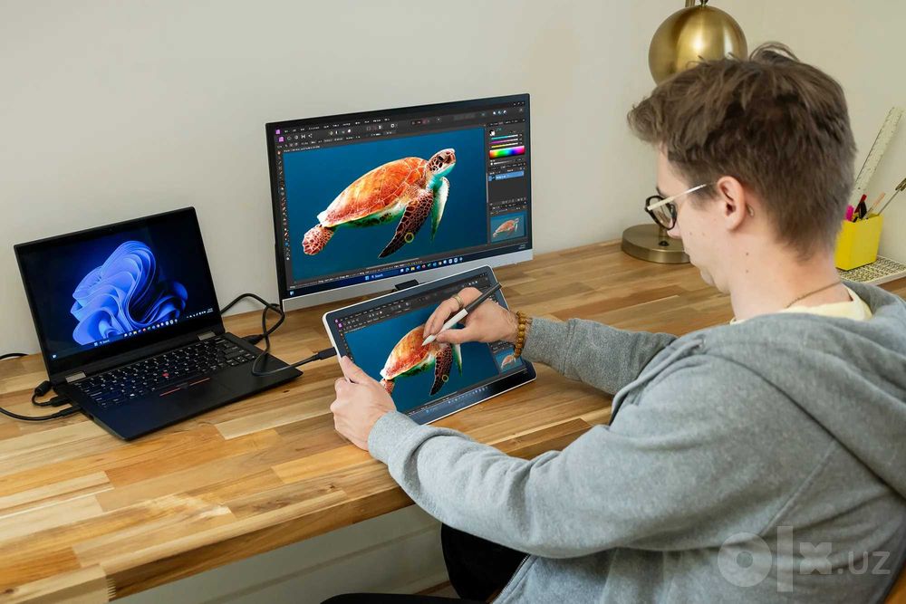 Графический планшет с экраном Wacom One 14 FullHd 98%sRGB(New)