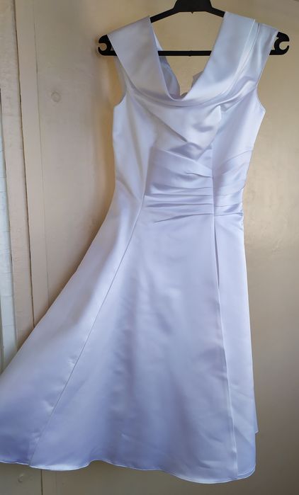 Платье атласное, английское.