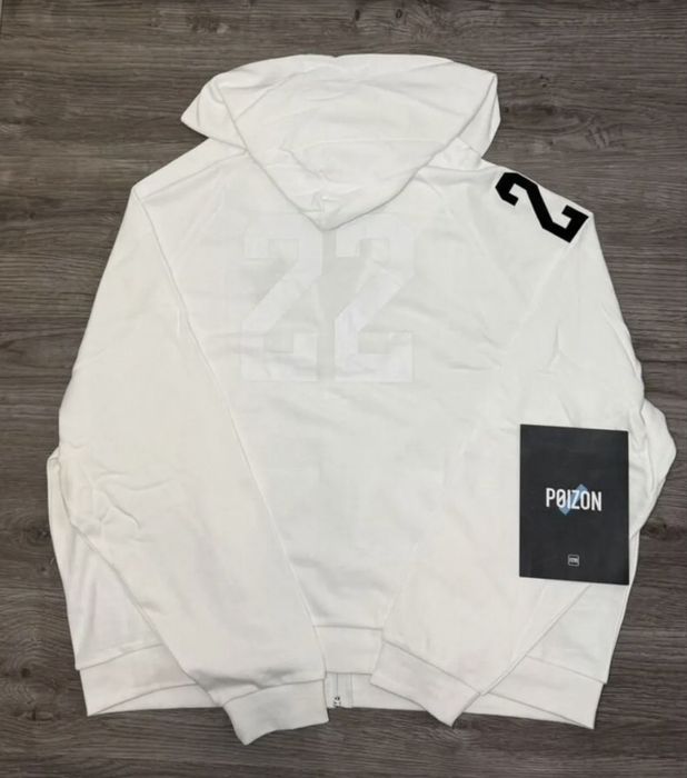 balenciaga polo zip up hoodie