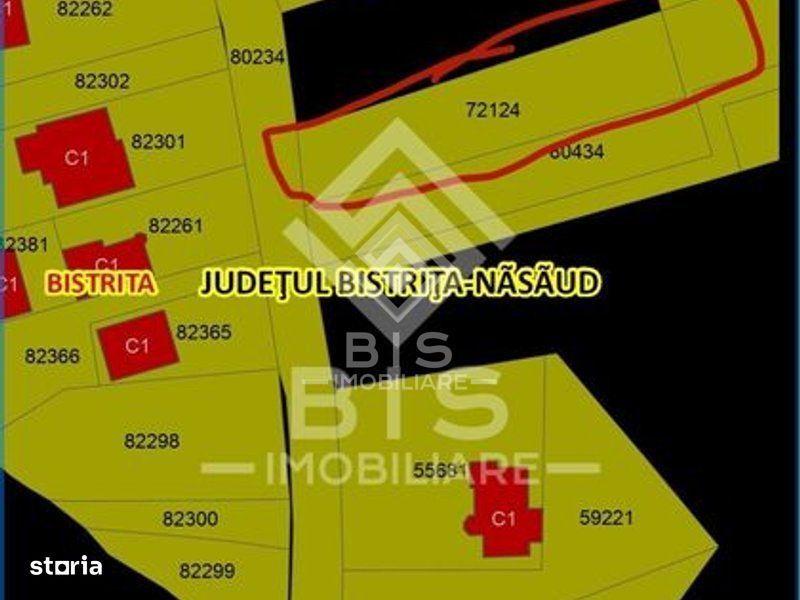 Teren 950m pentru constructii Valea Ghinzii la stradă
