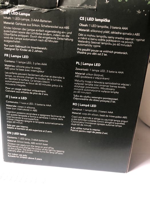 Lampa cu led de veghe