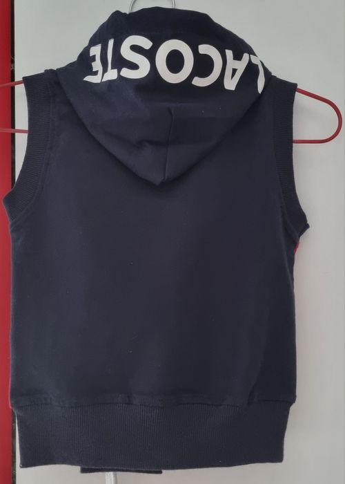 Trening copii lacoste bumbac negru