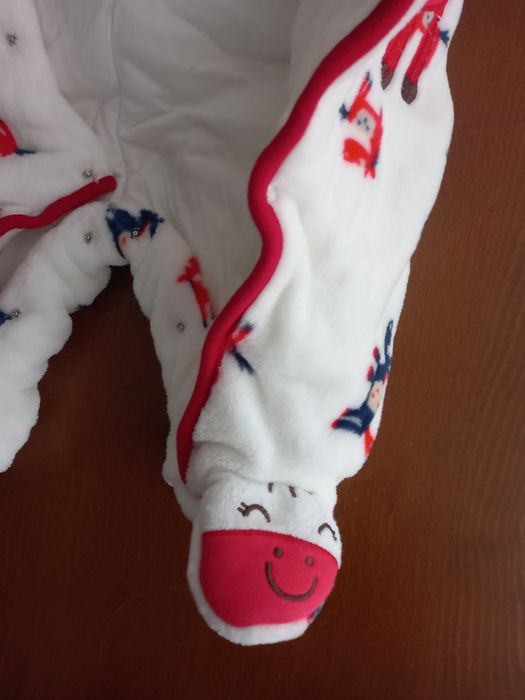 Есенно-зимен космонавт за бебе от 6 до 9 месеца - 74 размер