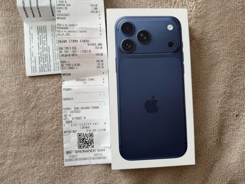 Iphonr 17 Pro Max с гаранция!