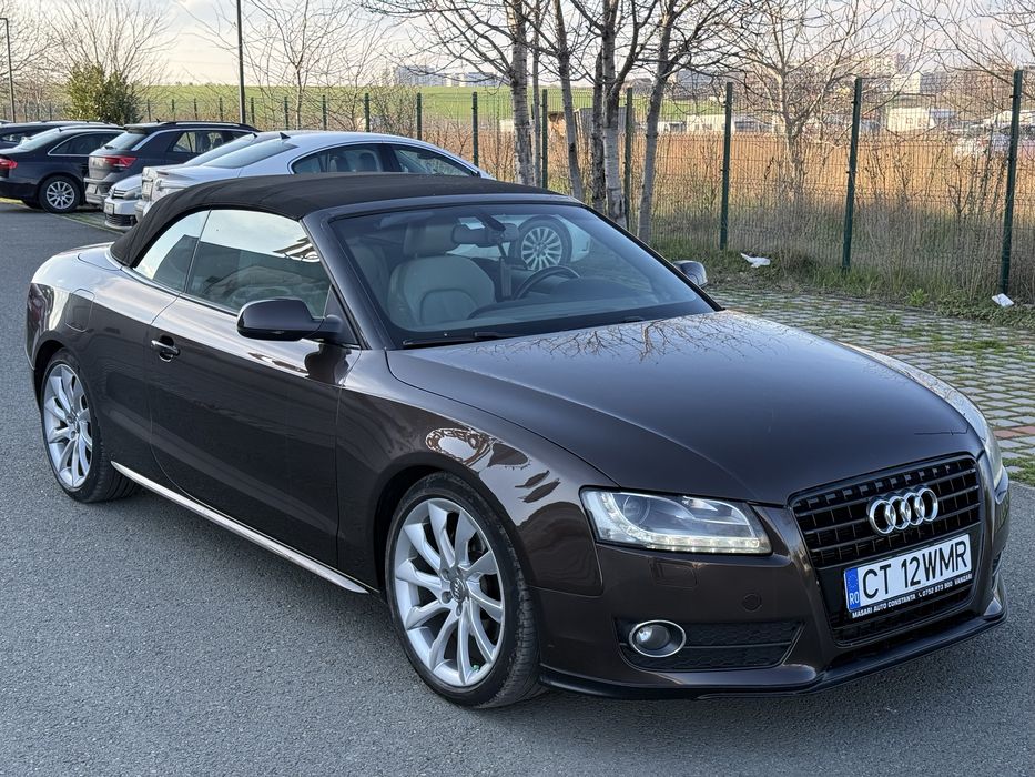 Audi A5•Cabrio•3.0 Tdi 245Cp•E5•Rate La Parc •S Line•Finantare